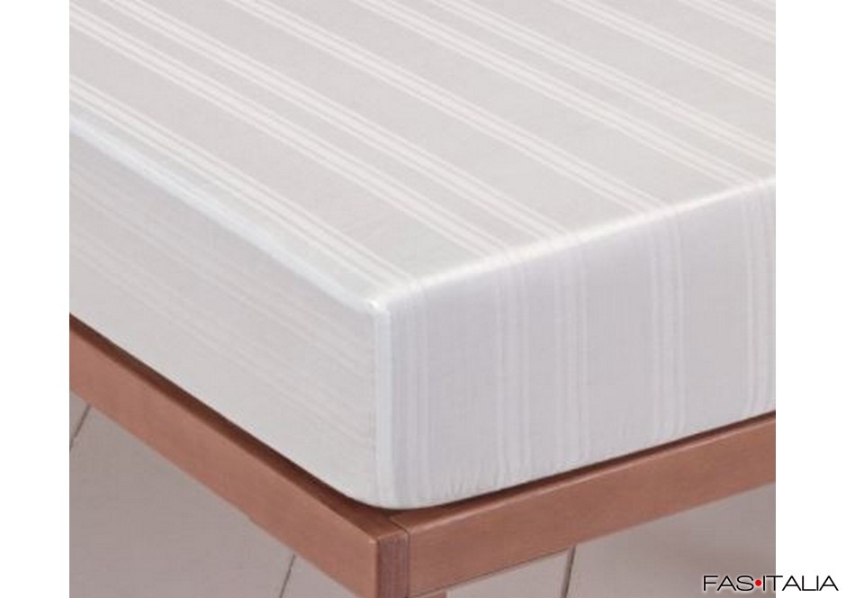 Coprimaterasso In Cotone Sanforizzato - Con Angoli Fasciati, Singolo 95x200x25 Cm