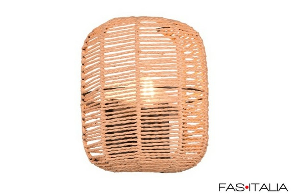 Faretto orientabile in metallo color ottone