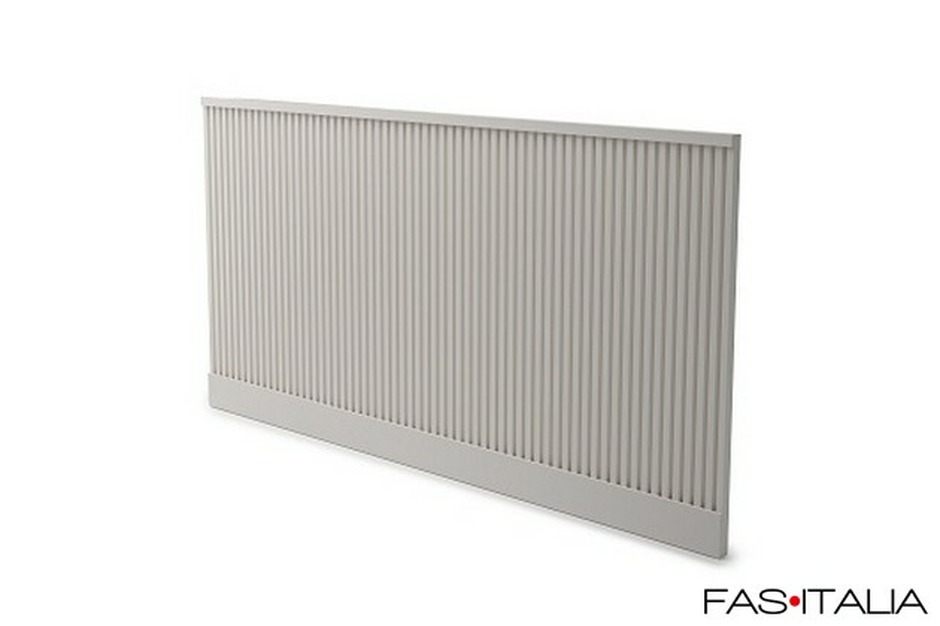 Boiserie a doghe con effetto listelli