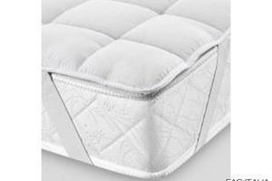 Topper trapuntato singolo 90x200