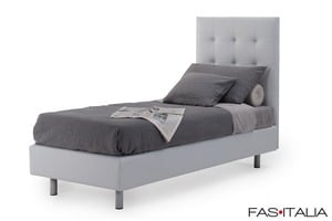 Letto 80 cm con testata quadri omologato ignifugo