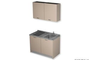 Mini cucina Riviera 124 cm