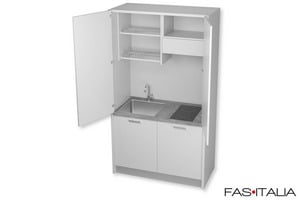 Minicucina ad anta battente L 125