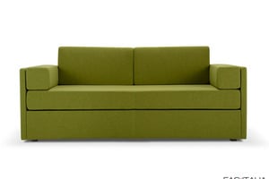 Divano letto singolo con contenitore