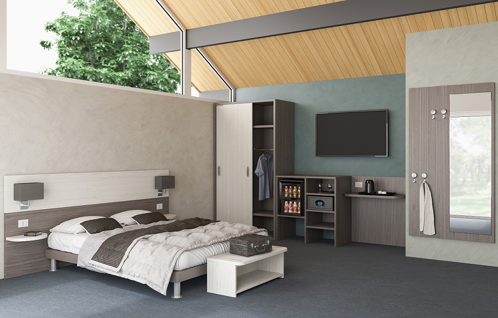 Arredamento camera accessibile Camera per Albergo Accessibile