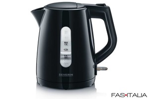 Bollitore elettrico nero 1 litro 2200 W Bollitore elettrico nero 1 litro 2200 W