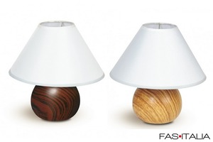 Lampada da comodino pino/rovere Lampada da comodino pino/rovere