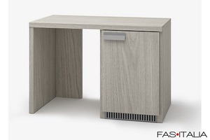 Scrivania da 110 cm con anta frigo Scrivania da 110 cm con anta frigo