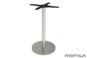 Base per tavolo tonda inox satinato Base per tavolo tonda inox satinato