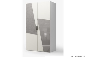Armadio laccato geometrico 123,2 cm