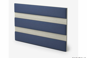 Testata con fasce imbottite 165x105 Testata con fasce imbottite 165x105