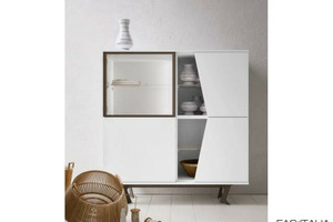 Mobile multiservizio 120 cm con vano frigobar Mobile multiservizio 120 cm con vano frigobar