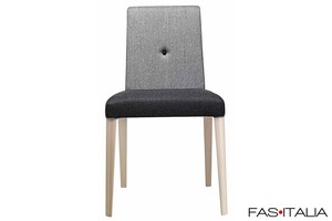 Sedia ignifuga omologata con telaio in legno Sedia ignifuga omologata con telaio in legno